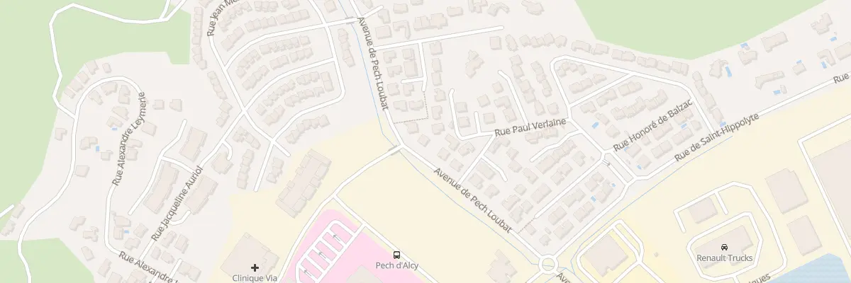 Plan du 12 Av de Pech Loubat à Narbonne