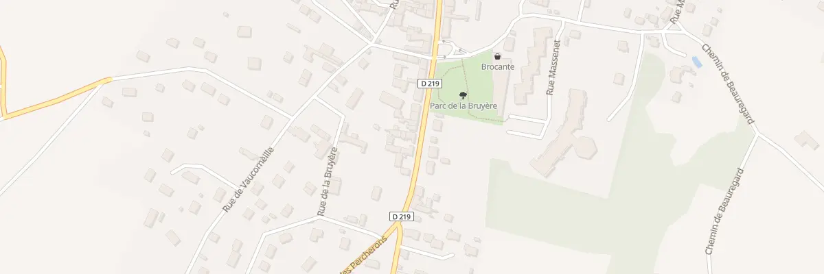 Plan du 100 Grande Rue à Voulx