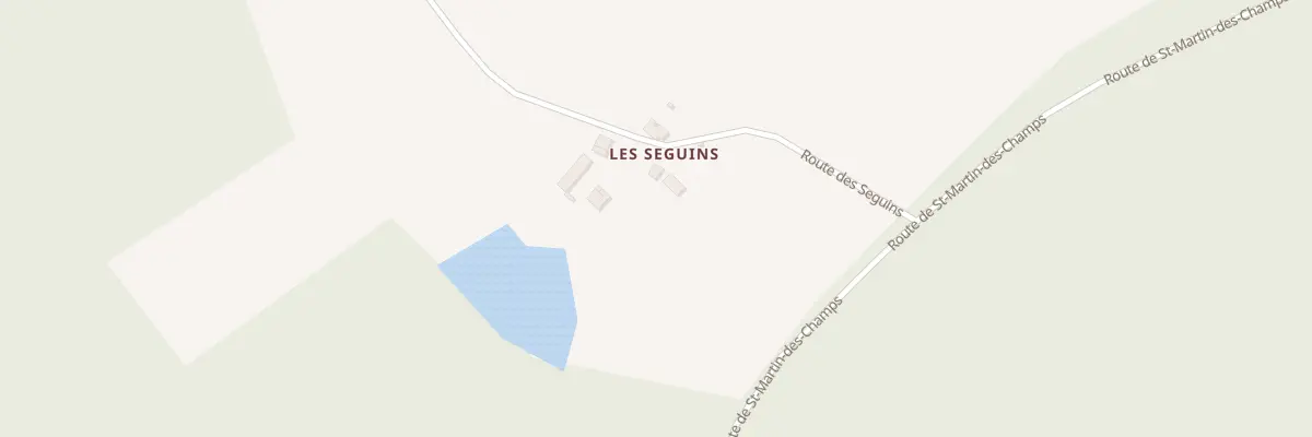 Plan du 185 Les Seguins à Lavau
