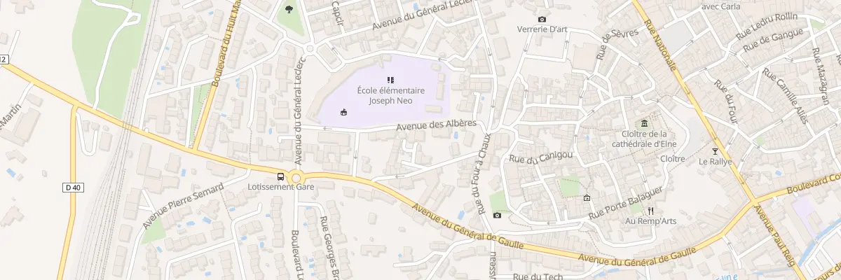 Plan du 14 Imp de Saint Joseph à Elne