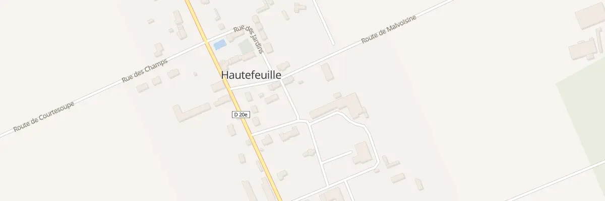 Plan du 6 Rte de Malvoisine à Hautefeuille