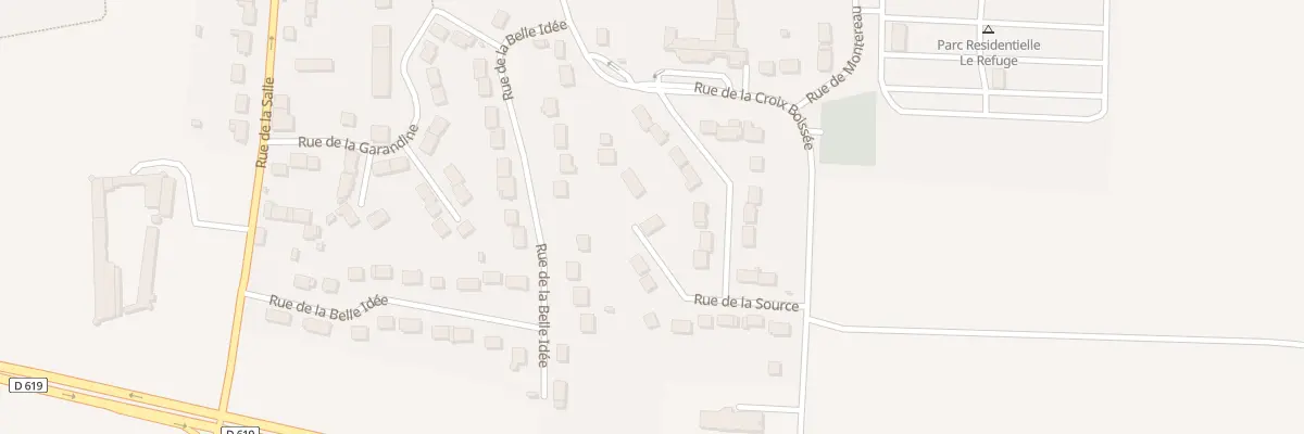 Plan du 2 Imp des Roseaux à Grandpuits-Bailly-Carrois