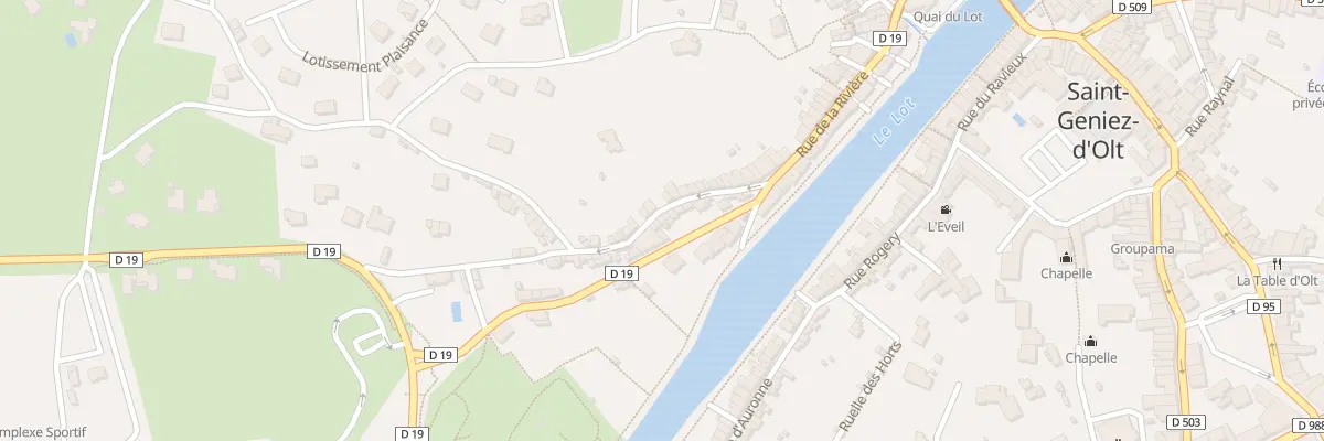 Plan du 15B Rue de Plaisance à Saint Geniez d’Olt et d’Aubrac