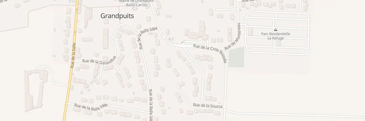 Plan du 3 Rue de l’Eau Vive à Grandpuits-Bailly-Carrois