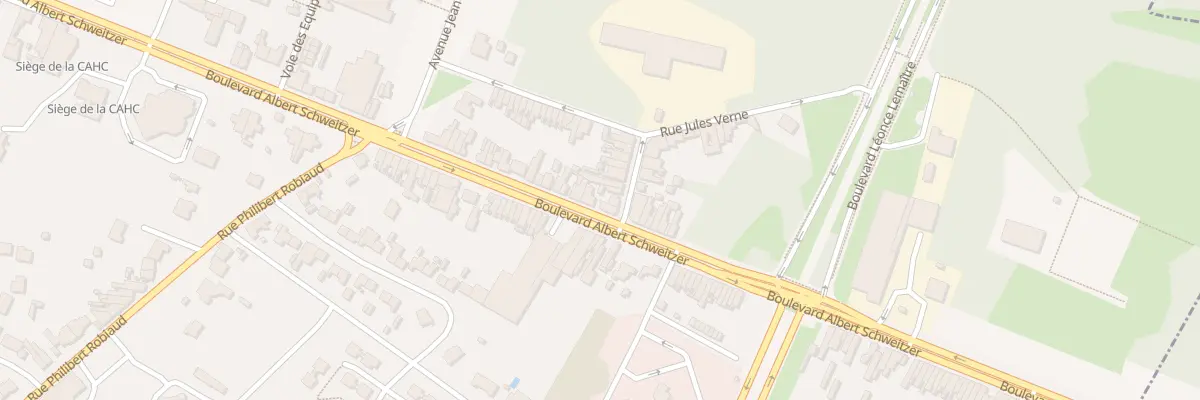 Plan du 617 Bd Albert Schweitzer à Hénin-Beaumont