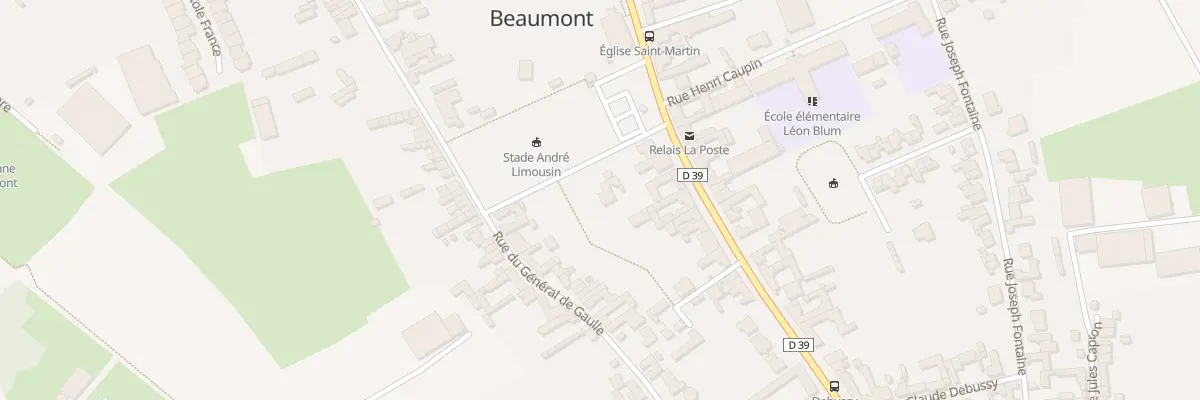 Plan du 318 Rue Saint Martin à Hénin-Beaumont