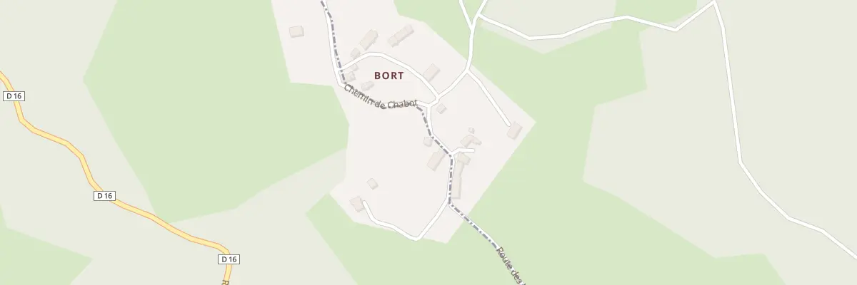 Plan du 4 Rte des Littes - Bort à Saint-Angel