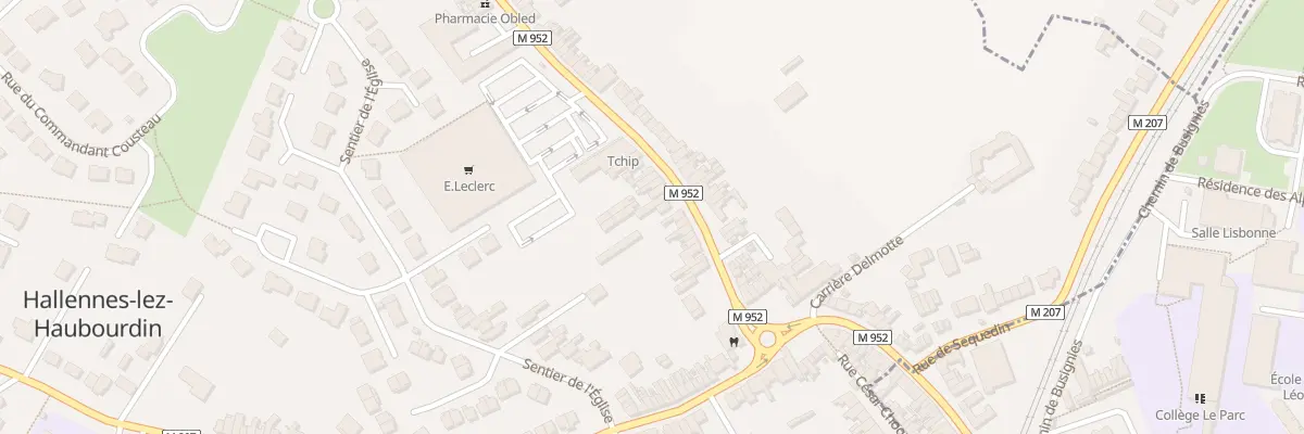 Plan du 27 Rue Émile Zola à Hallennes-lez-Haubourdin
