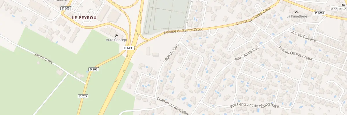 Plan du 21 Rue du Cers à Sigean