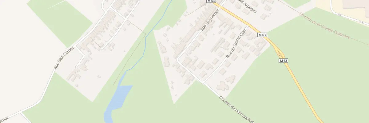 Plan du 61 Rue Guynemer à Santes