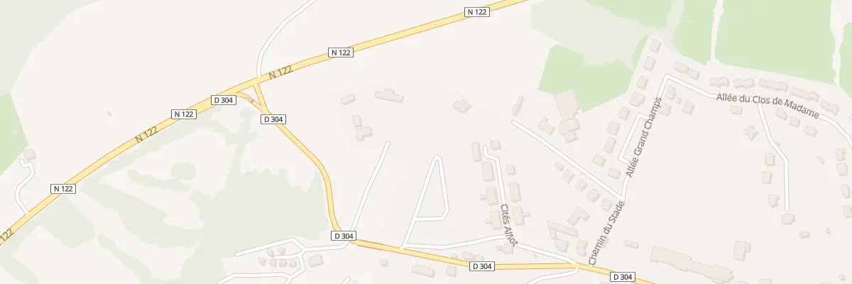 Plan du 6 Lotissement de la Prade à Neussargues-Moissac