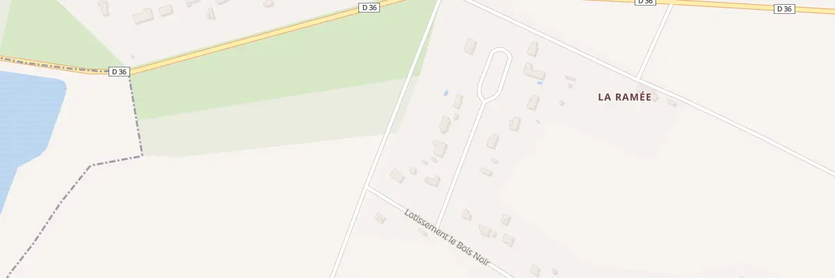 Plan du 4 Le Bois Noir à Ervauville