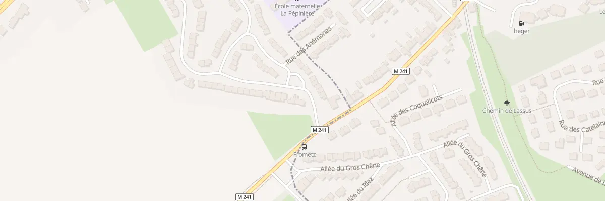 Plan du 2 Rue du Professeur Guérin à Hallennes-lez-Haubourdin