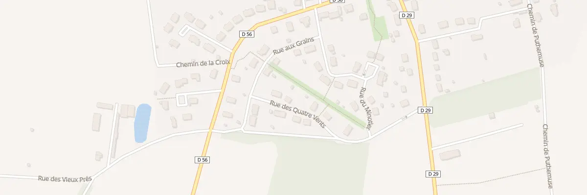 Plan du 3 Rue des Quatre Vents à La Chapelle-Rablais