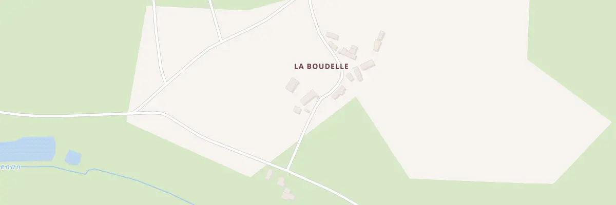 Plan du 3 La Boudelle à Neure