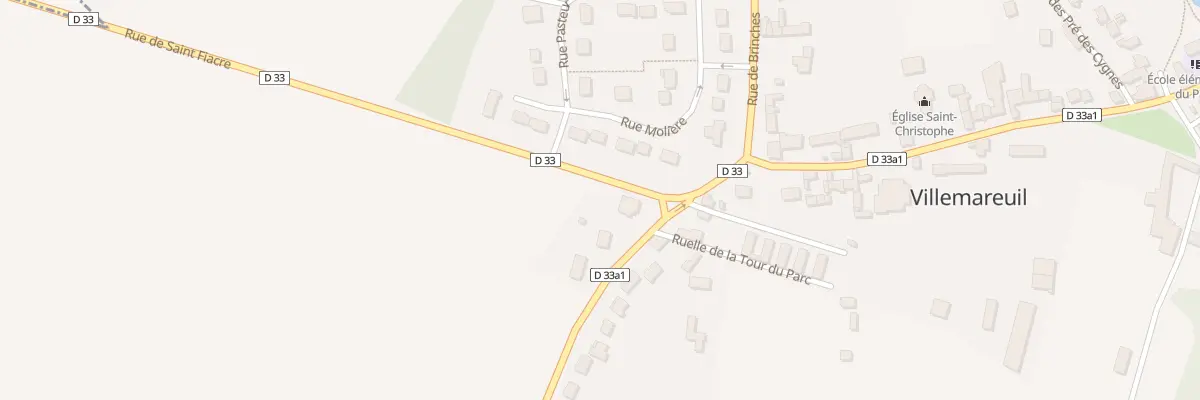 Plan du 2B Rue de Vaucourtois à Villemareuil