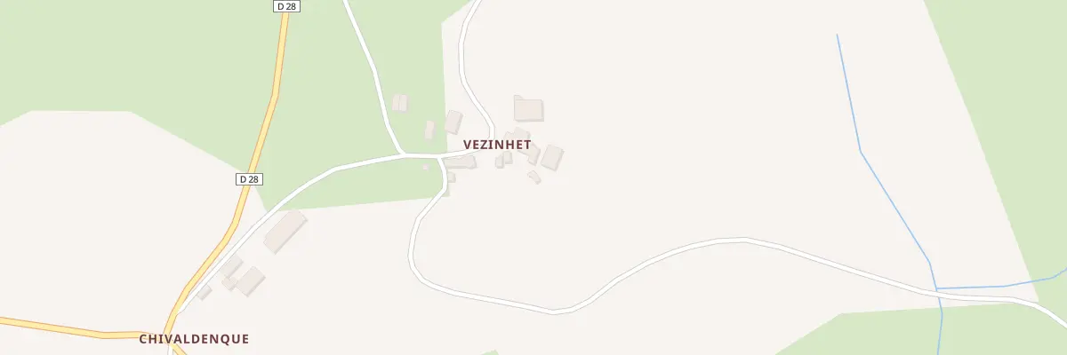 Plan du 5329 Vezinhet à Vézins-de-Lévézou