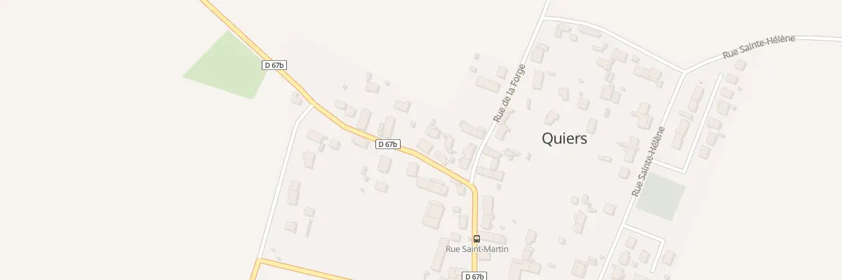 Plan du 30 Rue de St Martin à Quiers