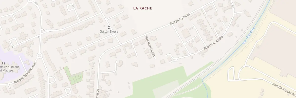 Plan du 6 Rue Jean Jaurès à Santes