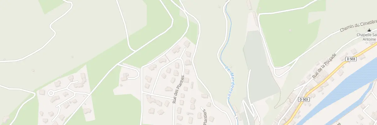 Plan du 26 Rue des Planhes à Saint Geniez d’Olt et d’Aubrac