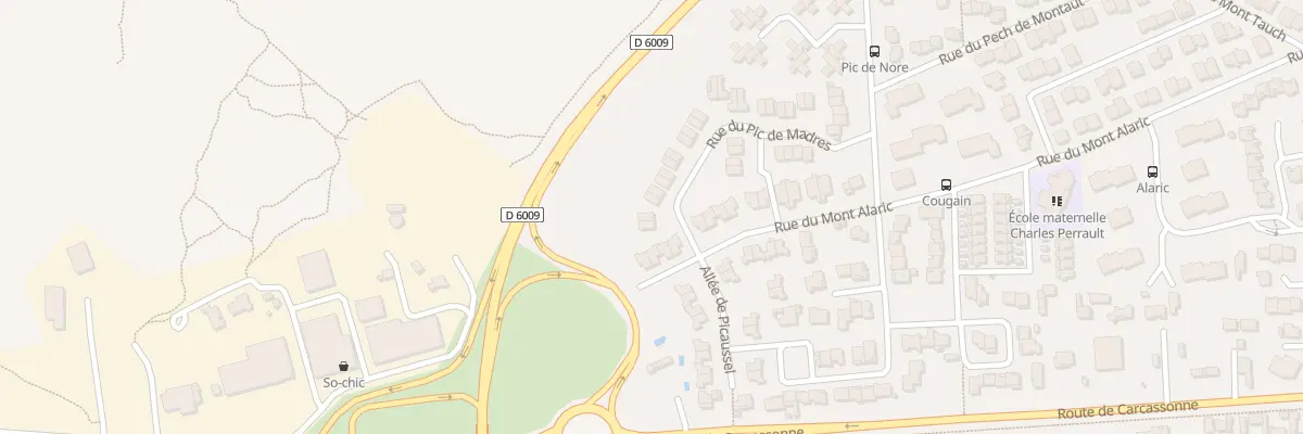 Plan du 44 Rue Pic de Madres à Narbonne
