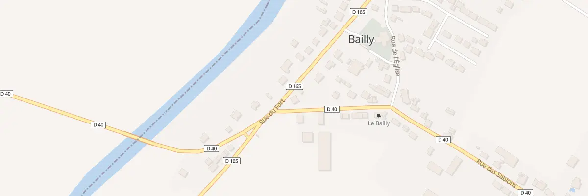 Plan du 19 Rue du Fort à Bailly