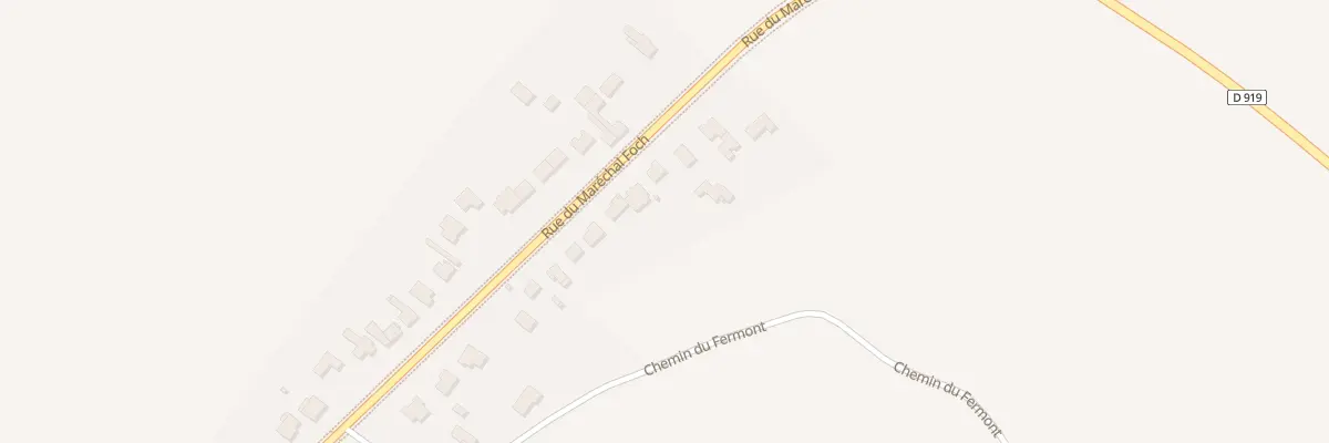 Plan du 246 Rue du Marêchal Foch à Carvin
