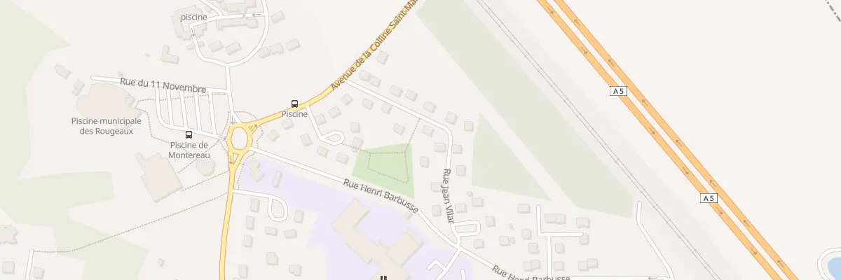 Plan du 10 Rue Jean Vilar à Montereau-Fault-Yonne