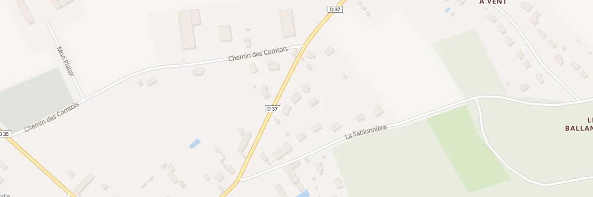 Plan du 22 Rue de Courtenay à Chuelles