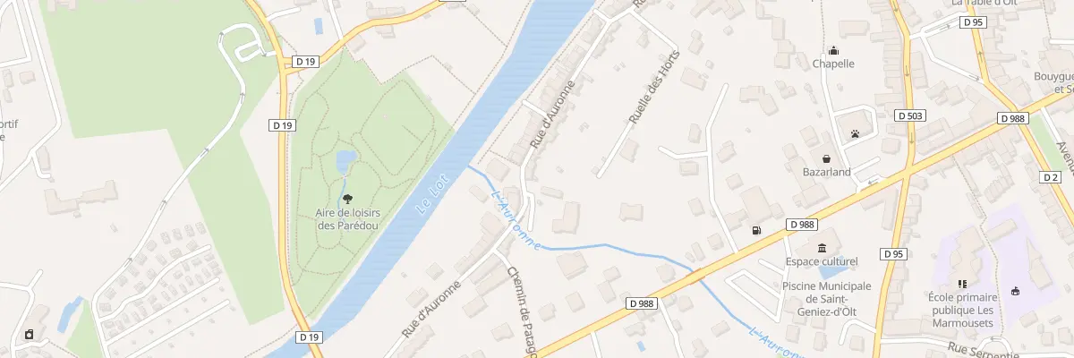 Plan du 79 Rue d’Auronne à Saint Geniez d’Olt et d’Aubrac