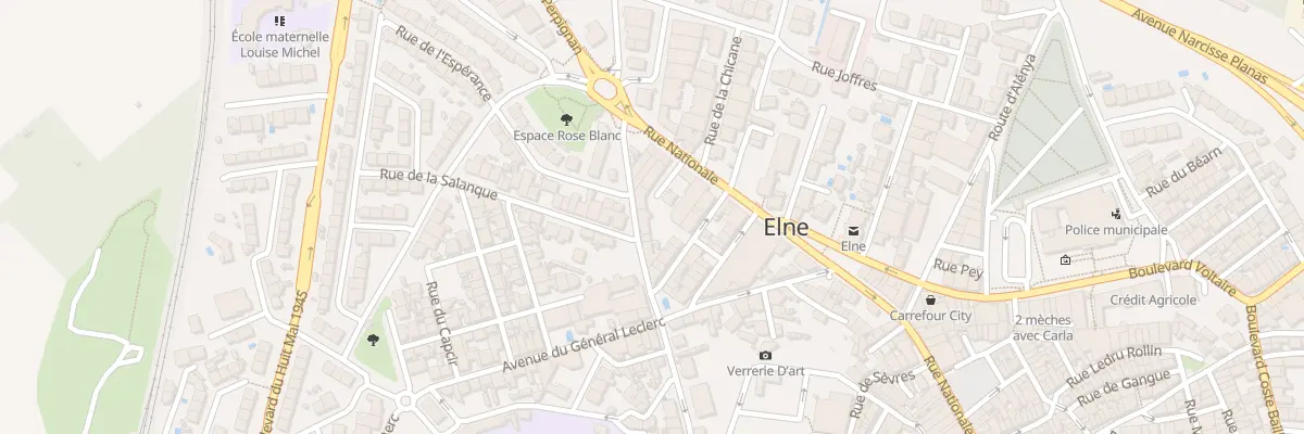 Plan du 28 Rue du Four a Chaux à Elne