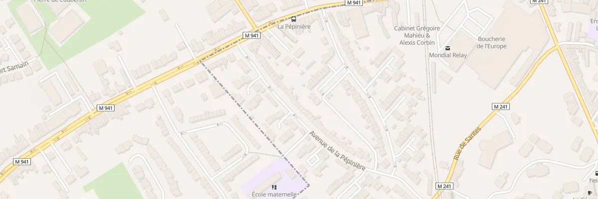 Plan du 27 Av de la Pépinière à Haubourdin
