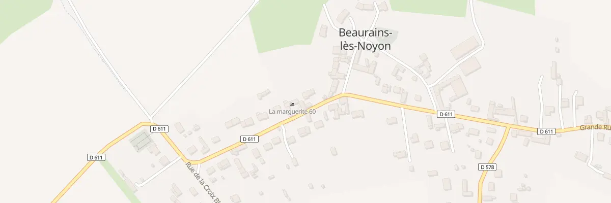 Plan du 305 Gr Grande Rue à Beaurains-lès-Noyon