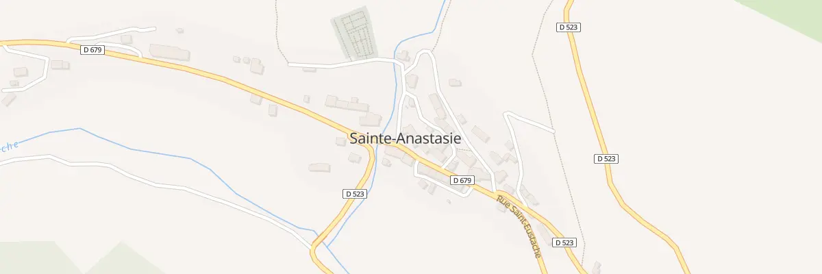 Plan du 5043 Le Bourg à Sainte-Anastasie