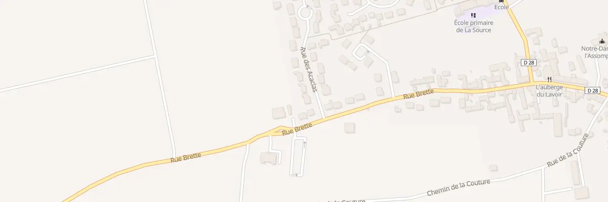 Plan du 42 Rue des Acacias à Esmans