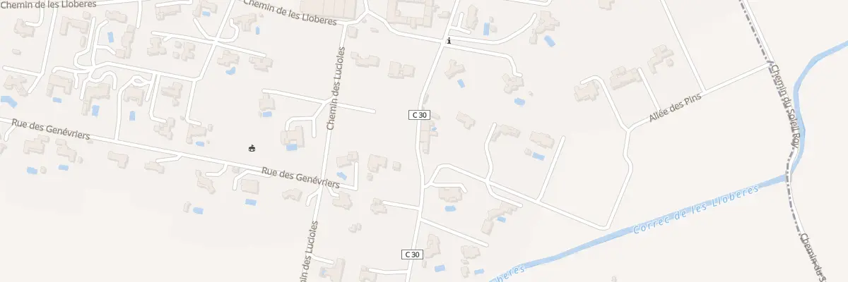 Plan du 9001 Che du Mas Cadene à Perpignan