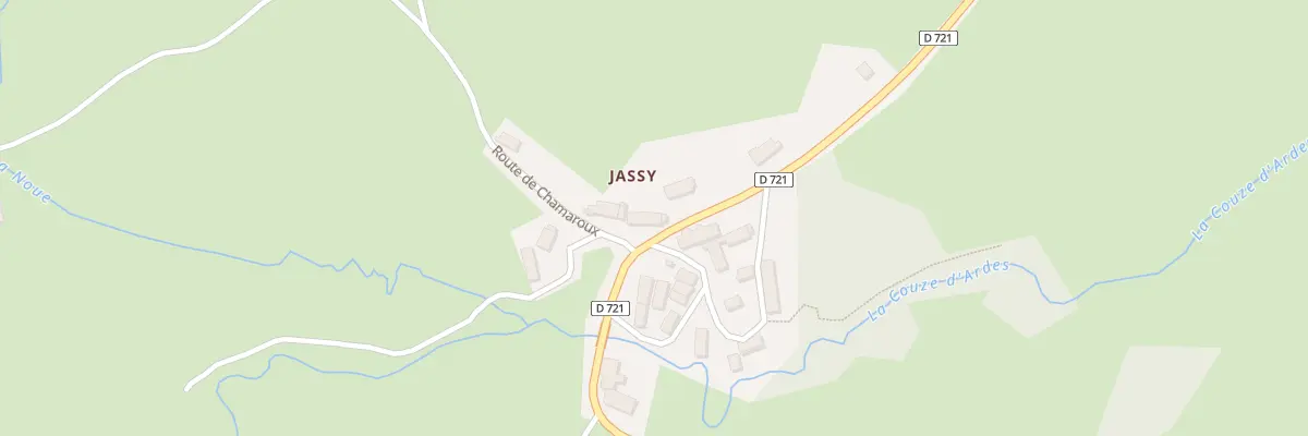Plan du 5028 Jassy à Saint-Alyre-ès-Montagne