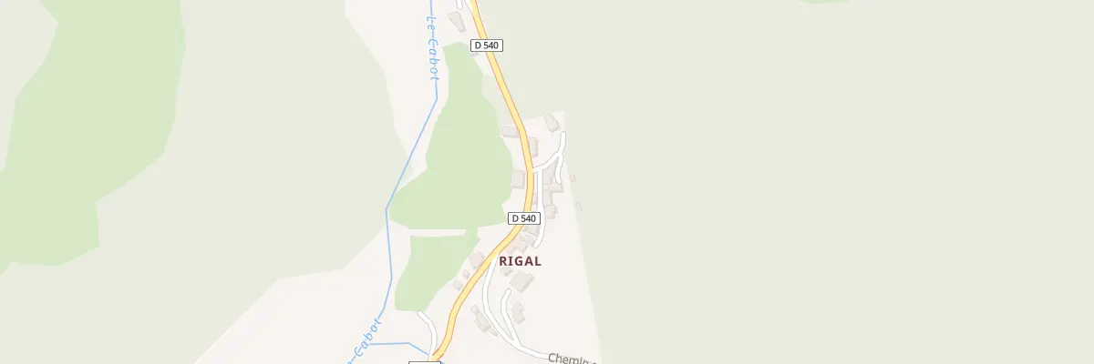Plan du 5028 Rigal à Sylvanès