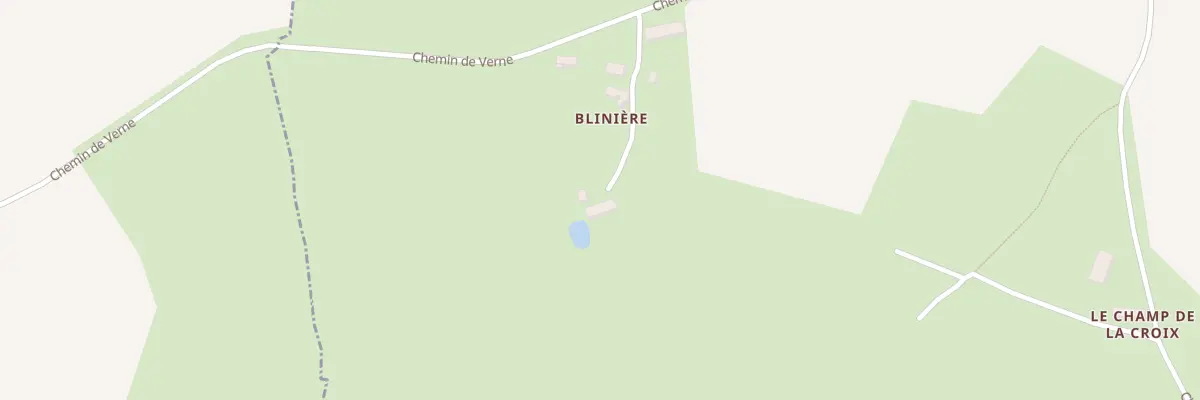 Plan du 5104 Bliniere à Saint-Aubin-le-Monial