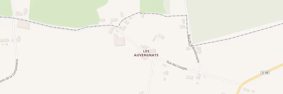 Plan du 10 Rue des Auvergnats à La Chapelle-Hugon