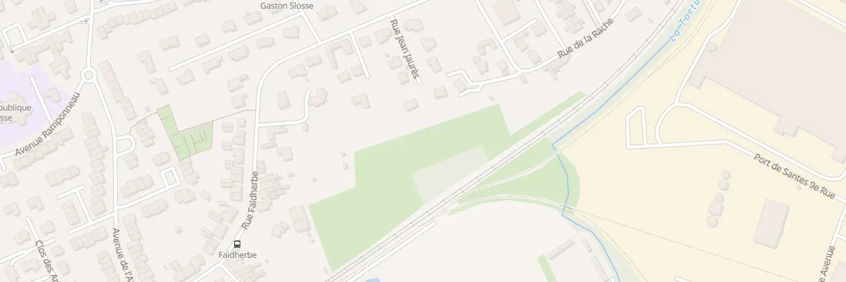 Plan du 10 Rue Jean Jaurès à Santes