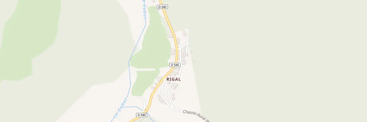 Plan du 5024 Rigal à Sylvanès