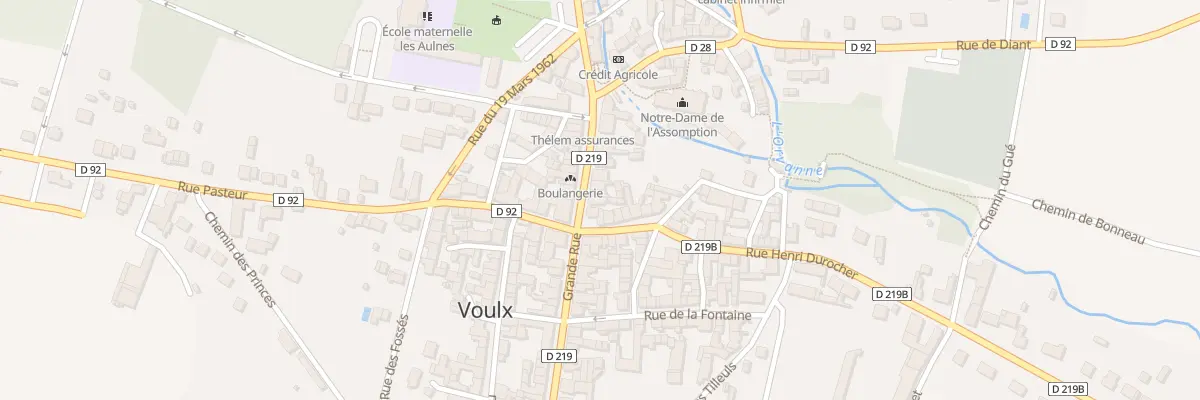 Plan du 31 Grande Rue à Voulx