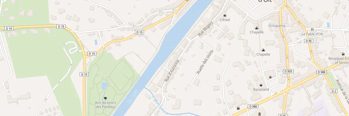 Plan du 90 Rue d’Auronne à Saint Geniez d’Olt et d’Aubrac