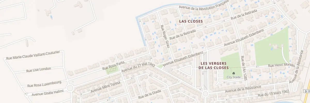 Plan du 73 Av de la Revolution Francaise à Elne