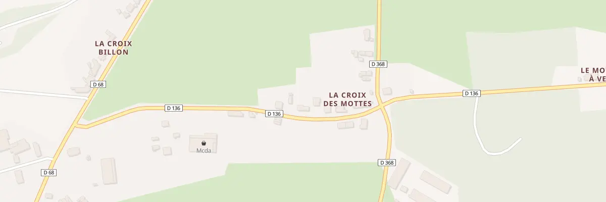 Plan du 3 La Croix des Mottes à Buxières-les-Mines
