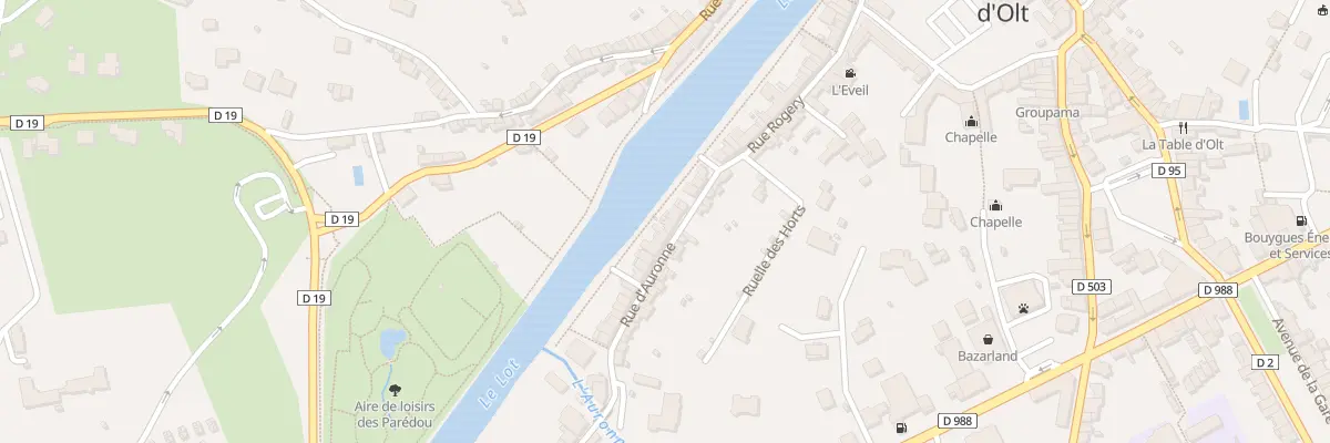 Plan du 84 Rue d’Auronne à Saint Geniez d’Olt et d’Aubrac