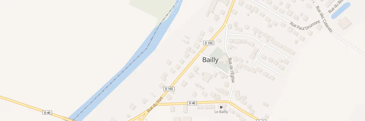 Plan du 34 Rue du Fort à Bailly