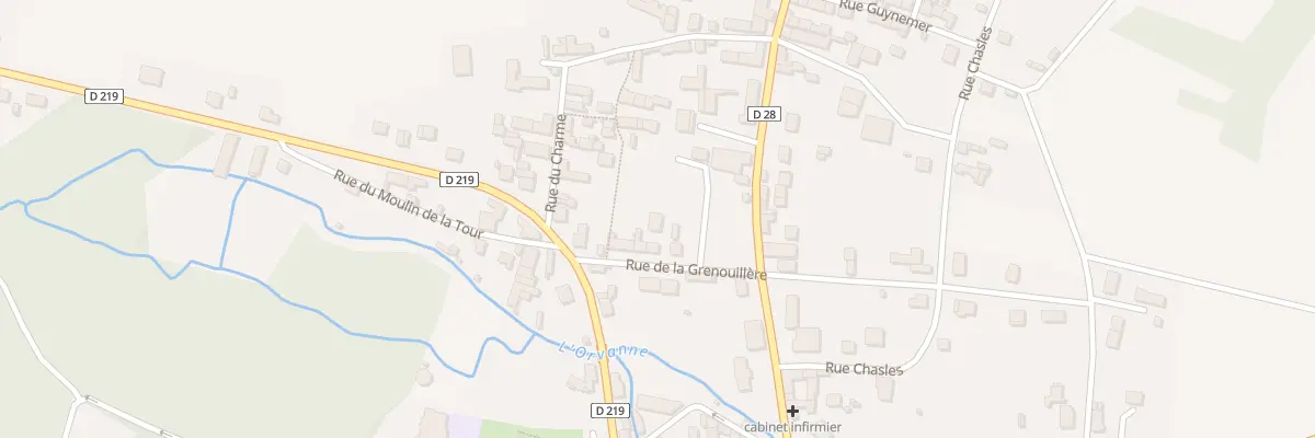 Plan du 5B Rue de la Grenouillère à Voulx