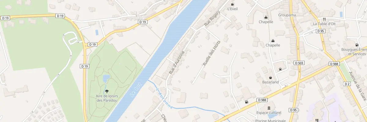 Plan du 59 Rue d’Auronne à Saint Geniez d’Olt et d’Aubrac